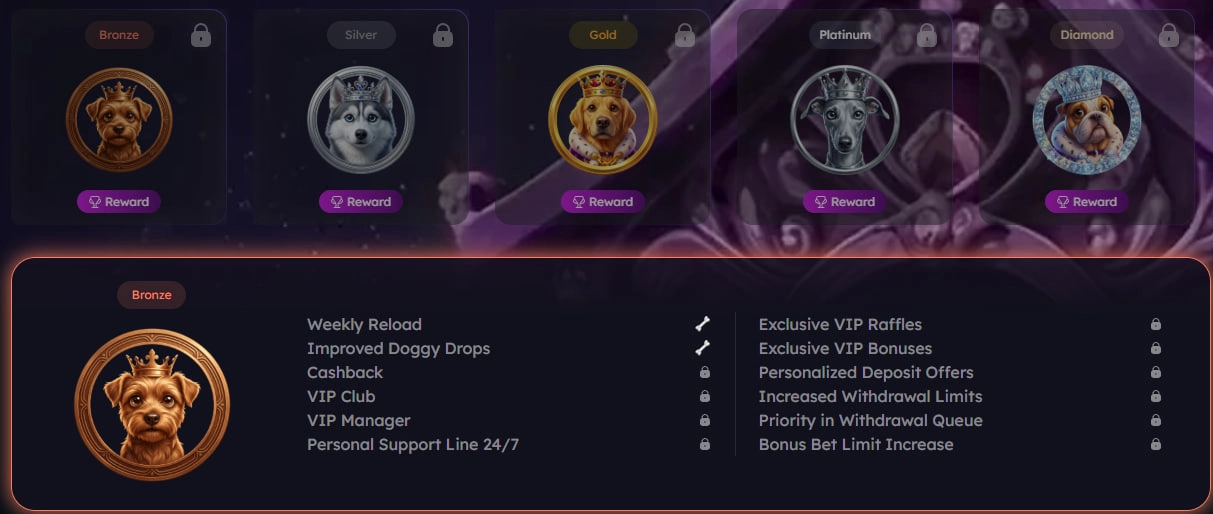 royaldogs casino vip